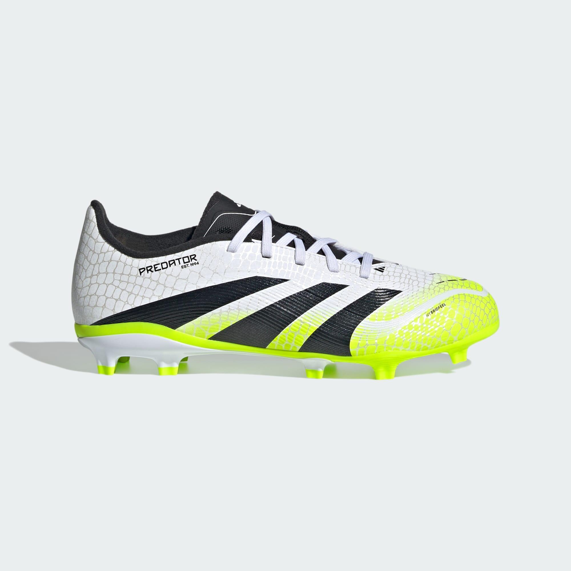 Adidas - Chaussure Predator League Terrain Souple/multi-surfaces Enfants - Chaussures De Football - Blanc|jaune|noir - Decathlon