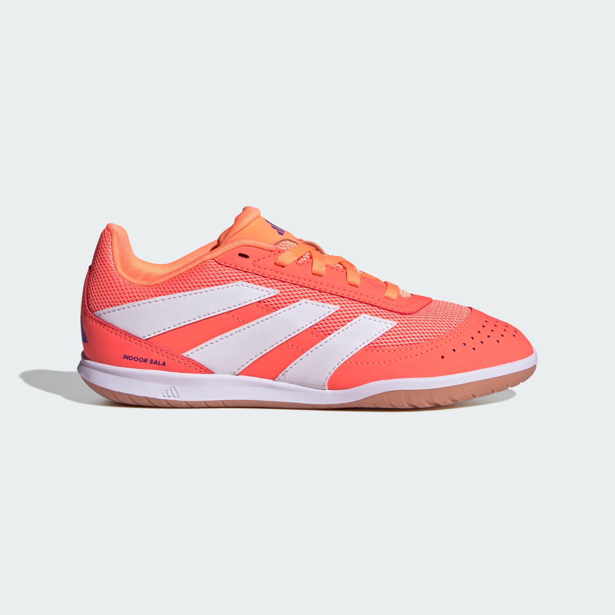 Adidas - Chaussure Predator Club Indoor Sala Enfants - Chaussures De Futsal - Blanc|orange - Decathlon