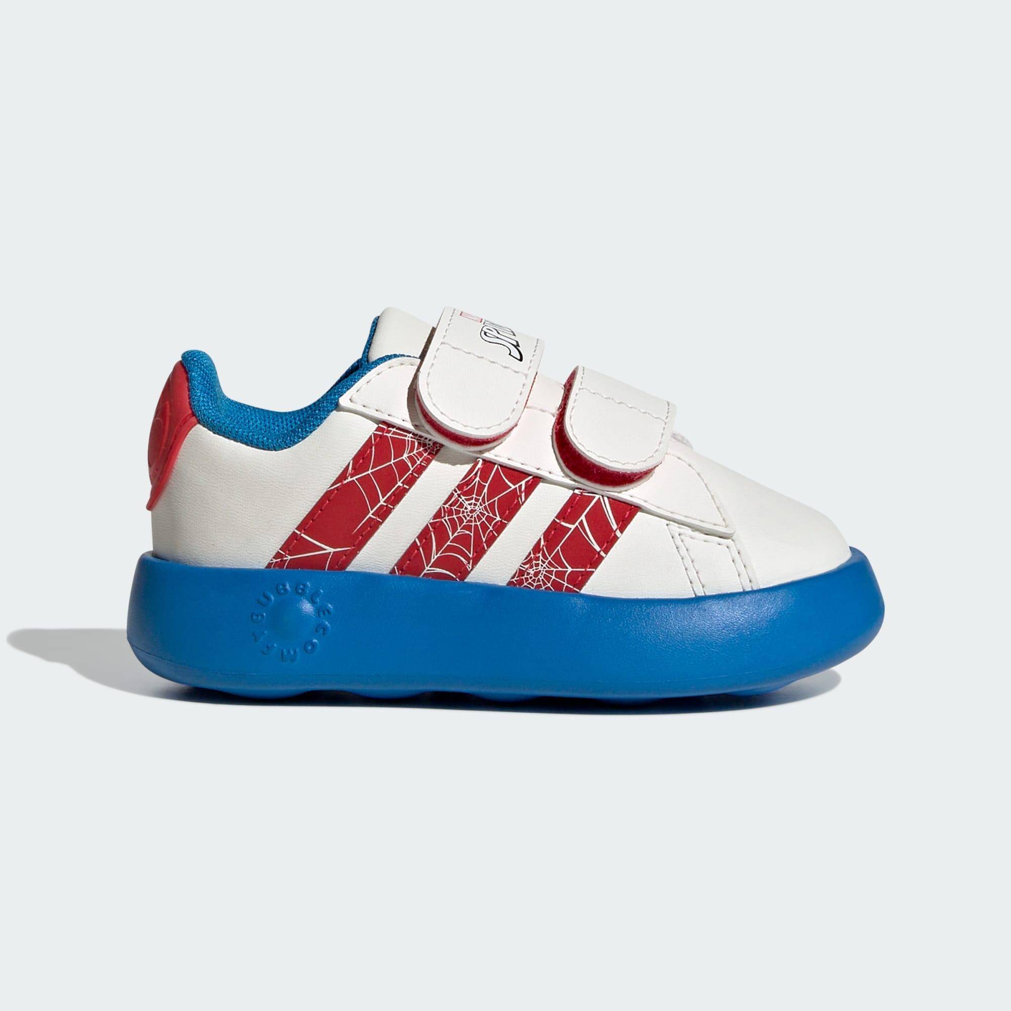 Mitchell & Ness - Chaussure Adidas X Marvel Spider-man Grand Court Enfants - T-shirt Manches Courtes - Blanc|bleu|rouge - Decathlon
