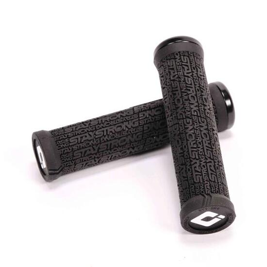 Paar Odi Stay Strong Reactiv Grips 135mm Grau/Schwarz