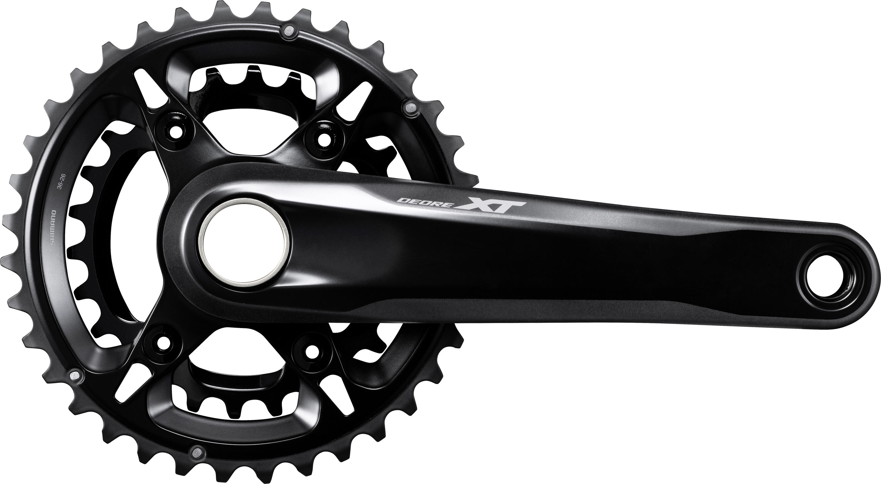 SHIMANO Kurbelgarnitur DEORE XT FC-M8100-2 2x12-fach, 170 mm