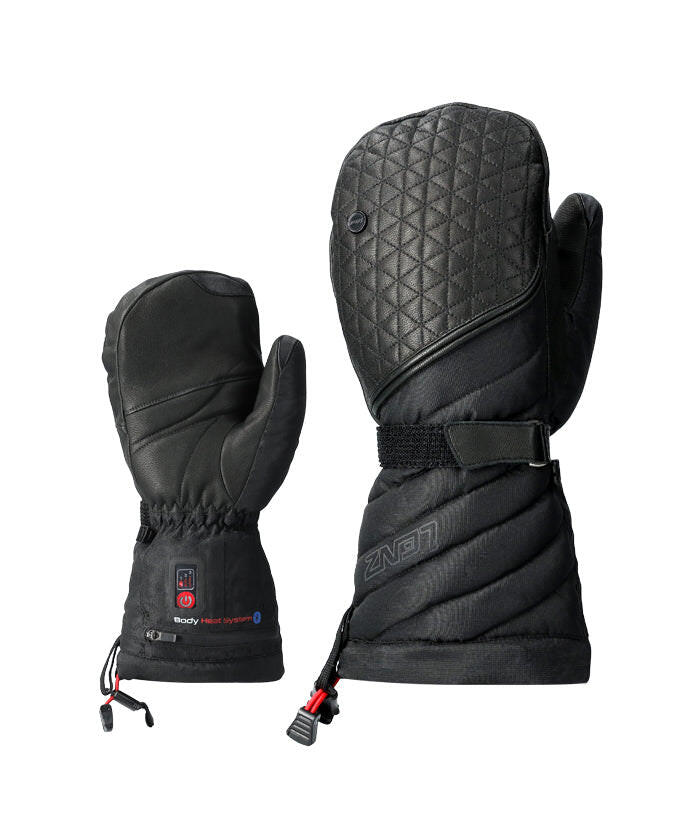 TRANGOWORLD Lenz Heat Glove 6.0 Fingercap Mitten Women Black