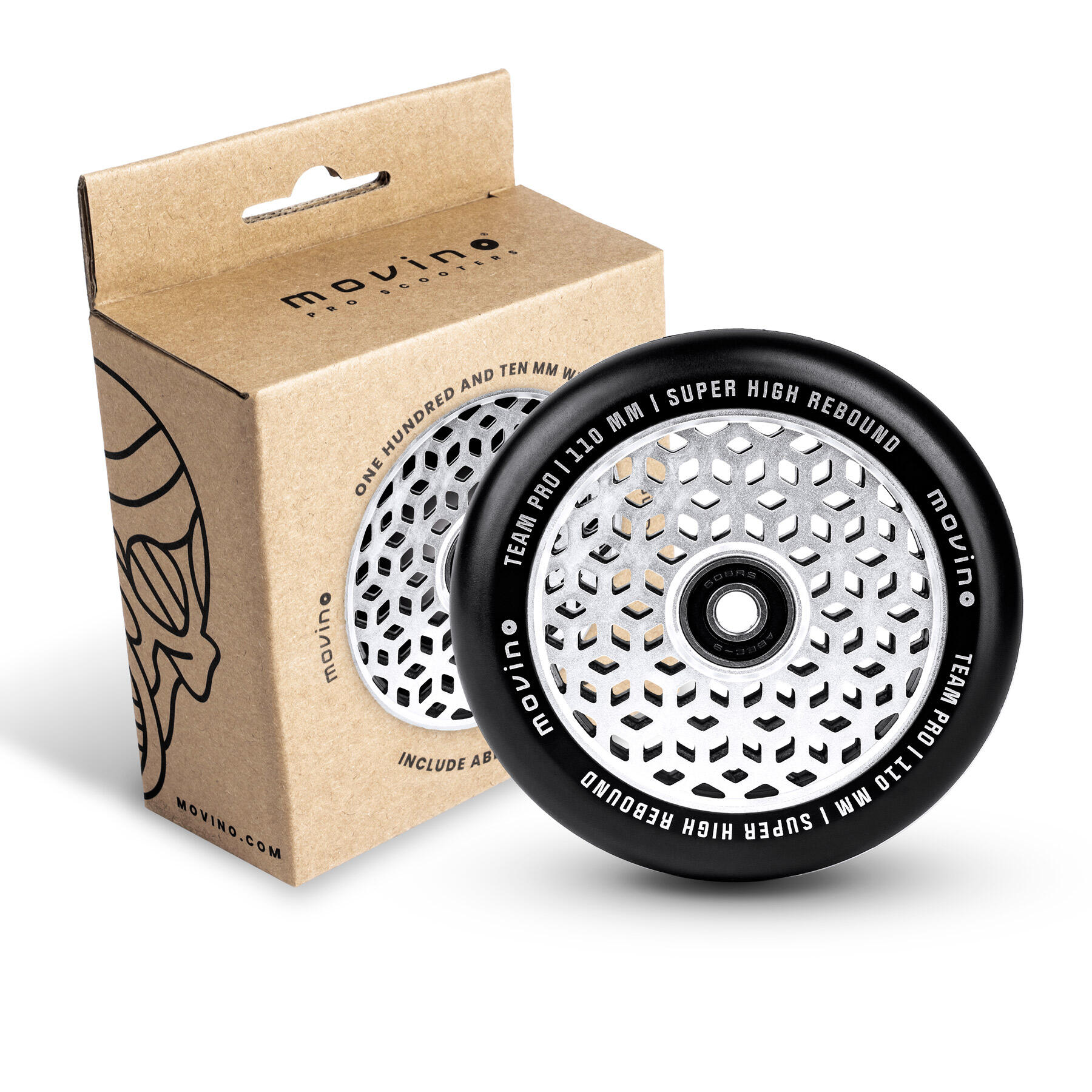 MOVINO Kolečka Movino TEAM PRO Super High Rebound 110 mm