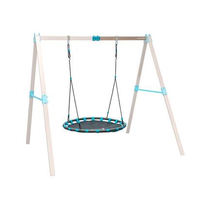 Balançoire-nid Hudora NEST module supplémentaire cadre galvanisé 120 cm