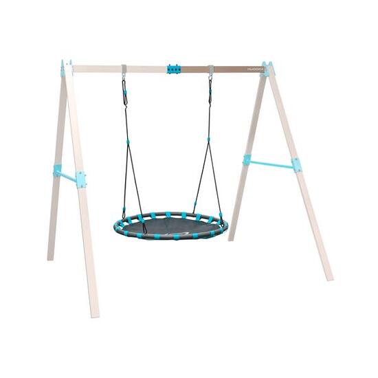 Balançoire-nid Hudora NEST module supplémentaire cadre galvanisé 120 cm