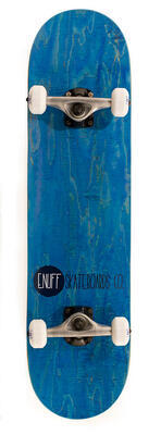 Enuff Logo Stain 7.75"x31.5" Blau Skateboard