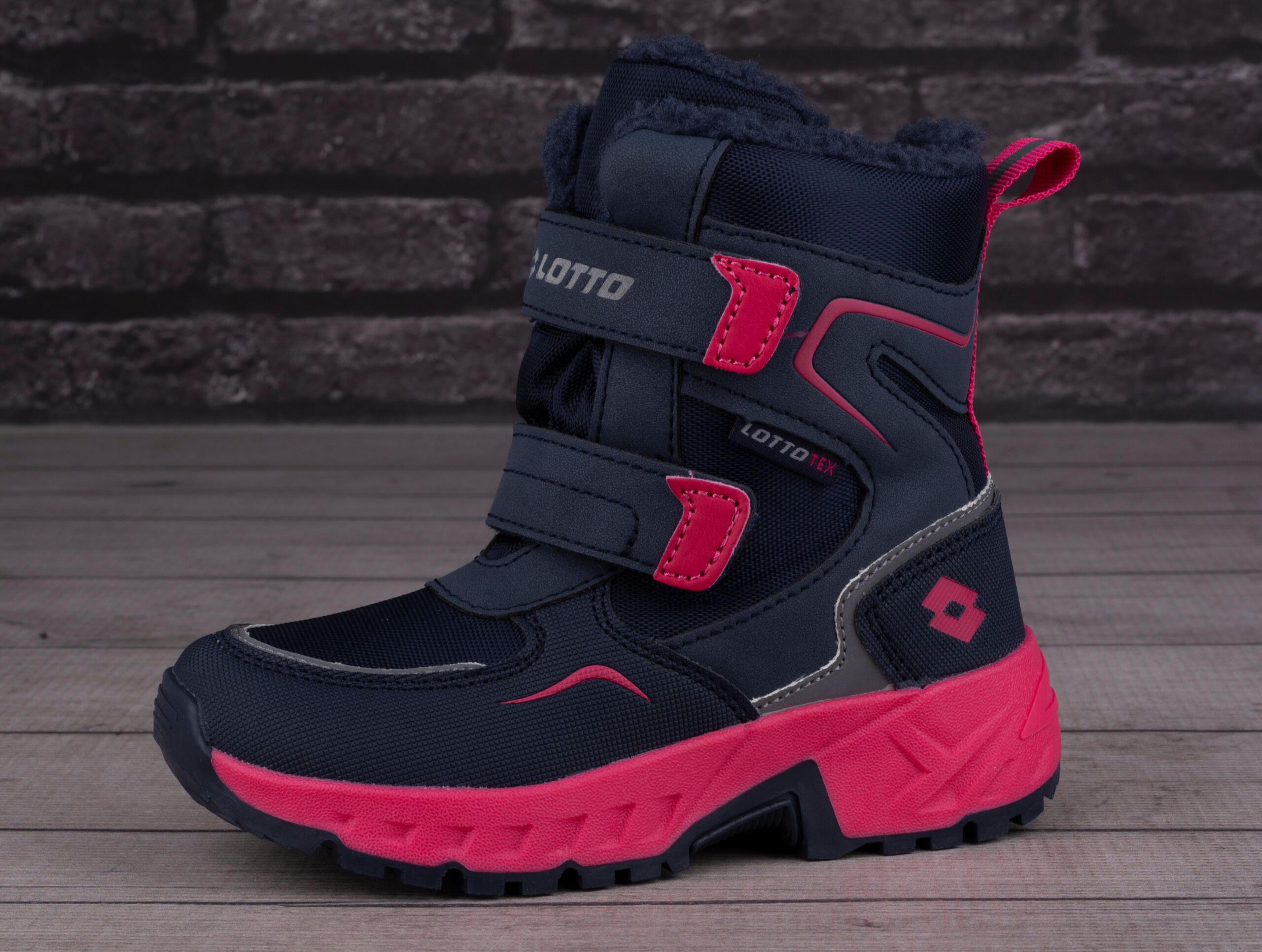 Buty dziecięce zimowe śniegowce Lotto ALSTYNE TEX K 3/6