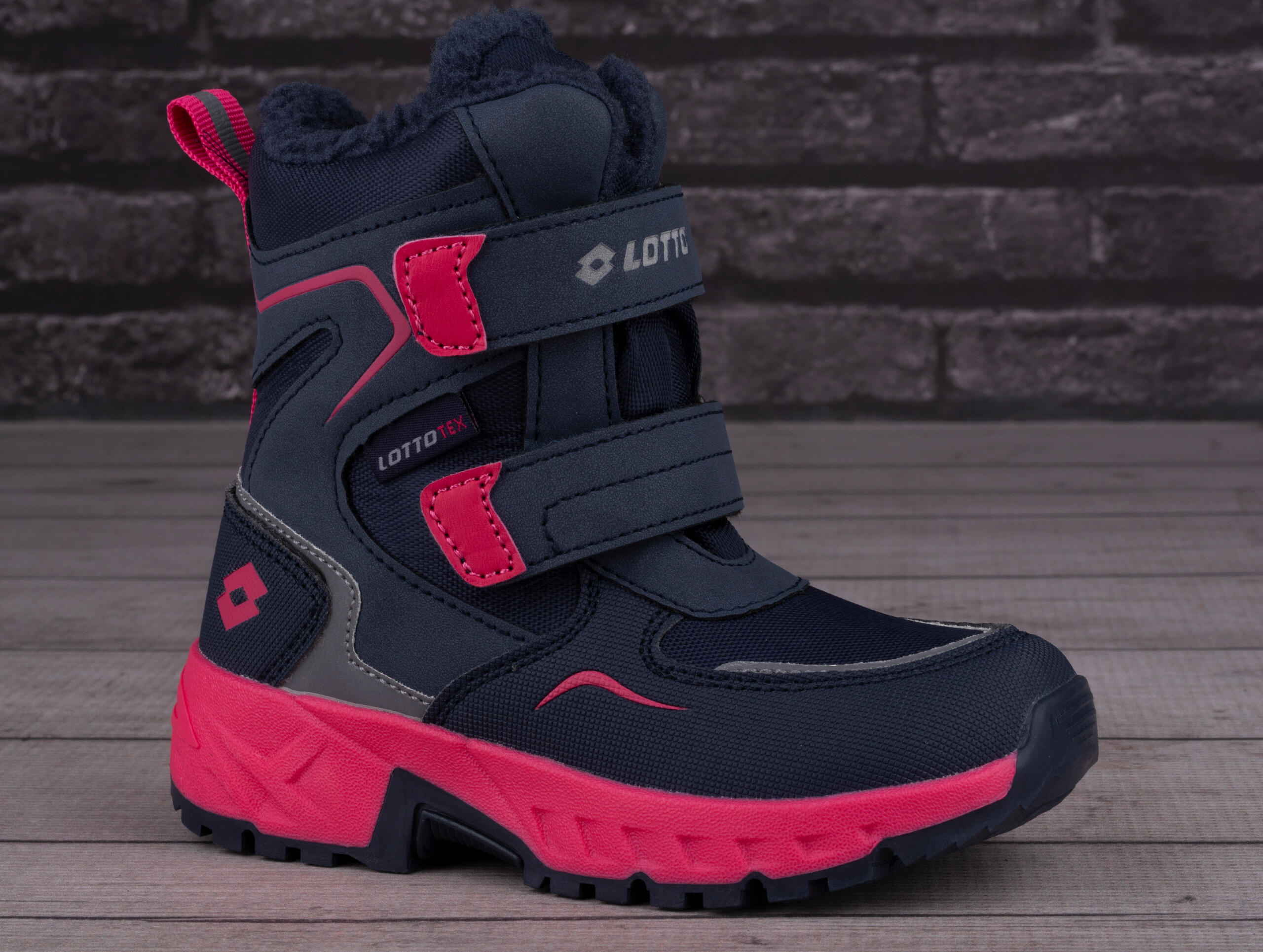 Buty dziecięce zimowe śniegowce Lotto ALSTYNE TEX K 2/6