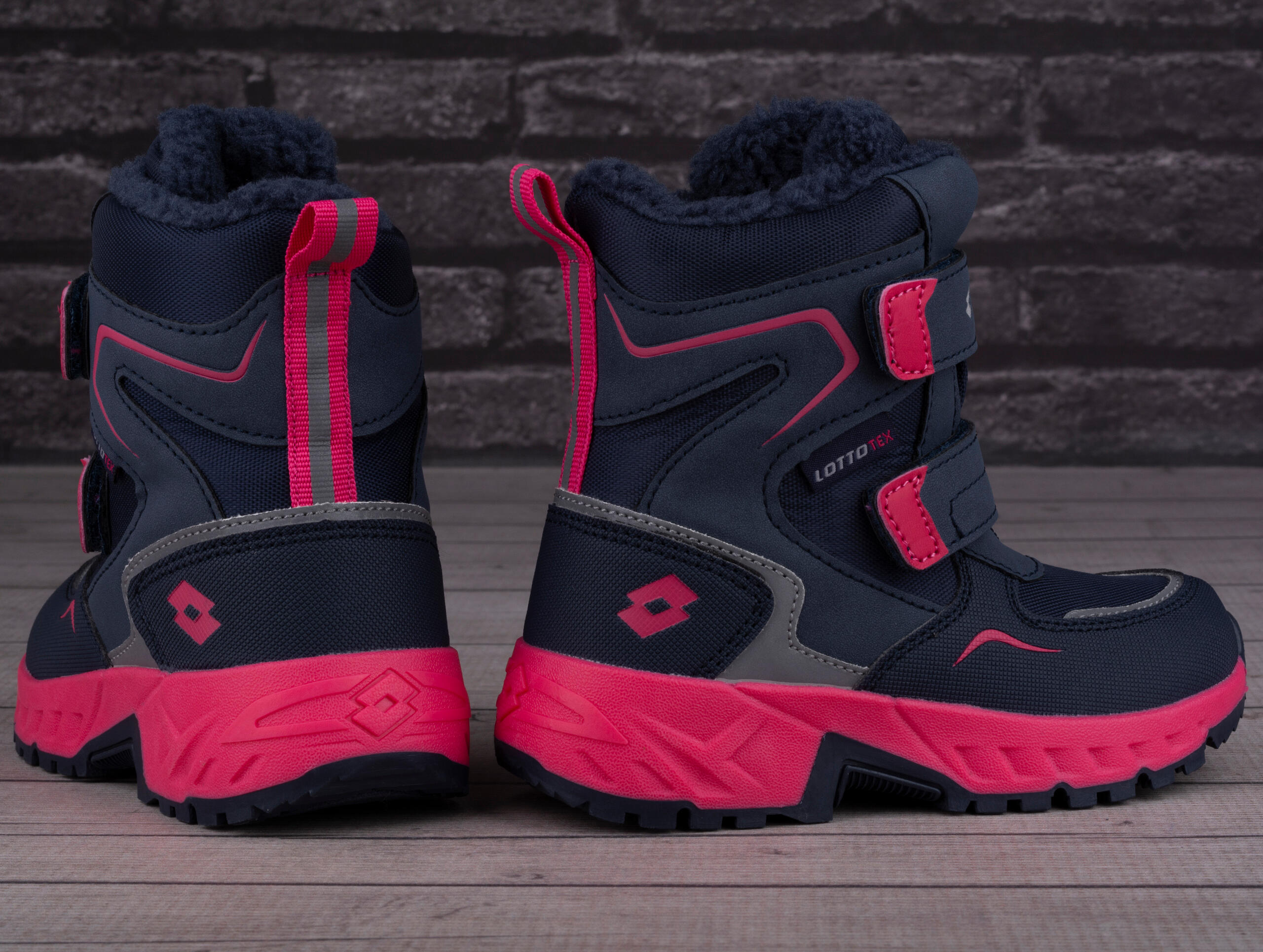 Buty dziecięce zimowe śniegowce Lotto ALSTYNE TEX K 4/6