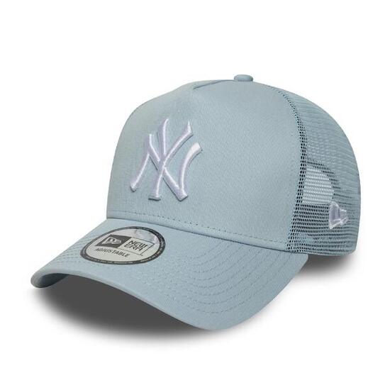 New Era 9FORTY Trucker Cap New York Yankees MLB League Essential hellblau