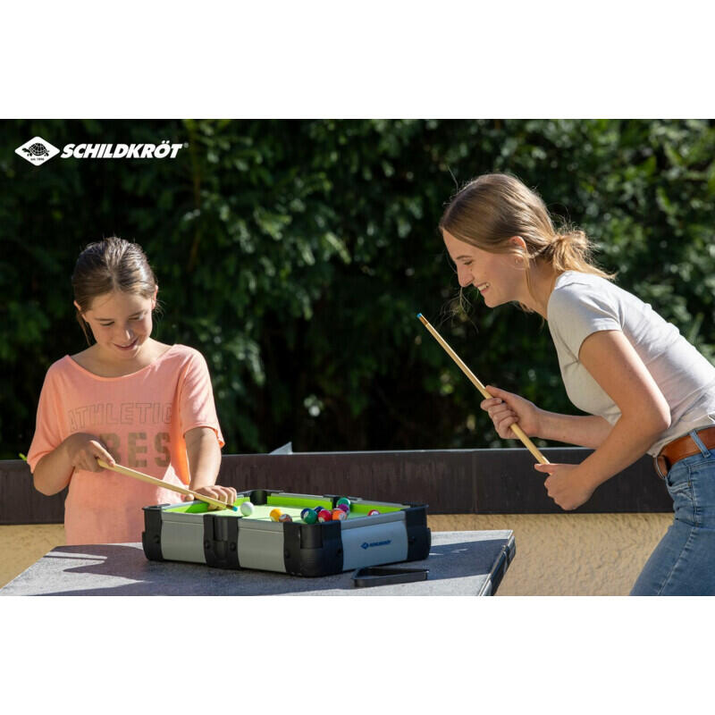 Schildkröt-Funsports MINI BILLARD Tisch 3/7