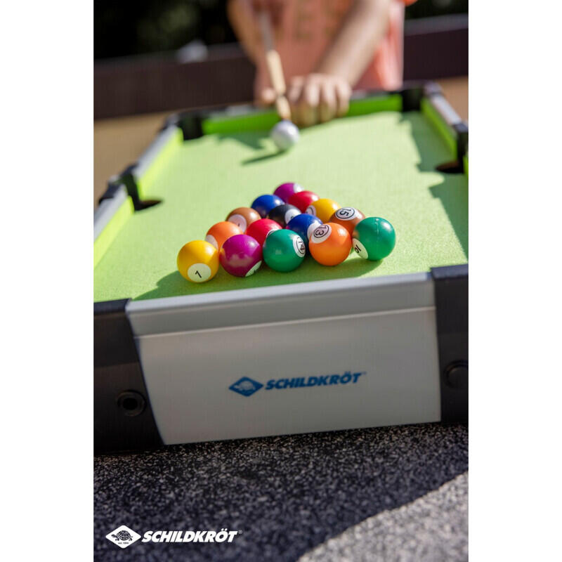 Schildkröt-Funsports MINI BILLARD Tisch 6/7