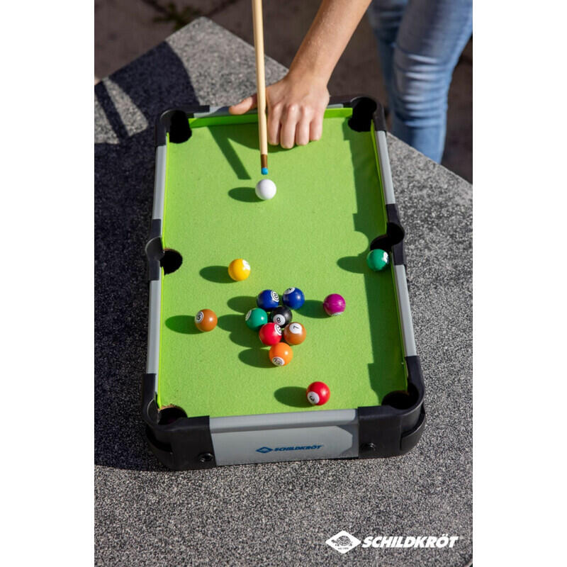 Schildkröt-Funsports MINI BILLARD Tisch 5/7