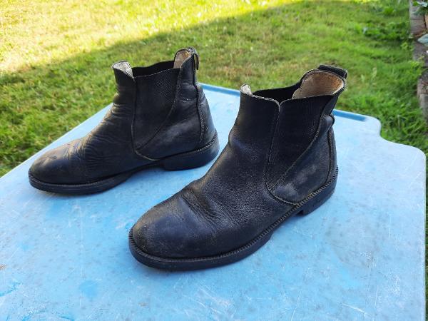 Entre Particuliers - Bottines d'équitation basses en cuir 36 3/5
