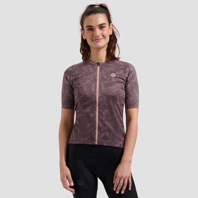 Fietsshirt korte mouwen dames essential graphic ii