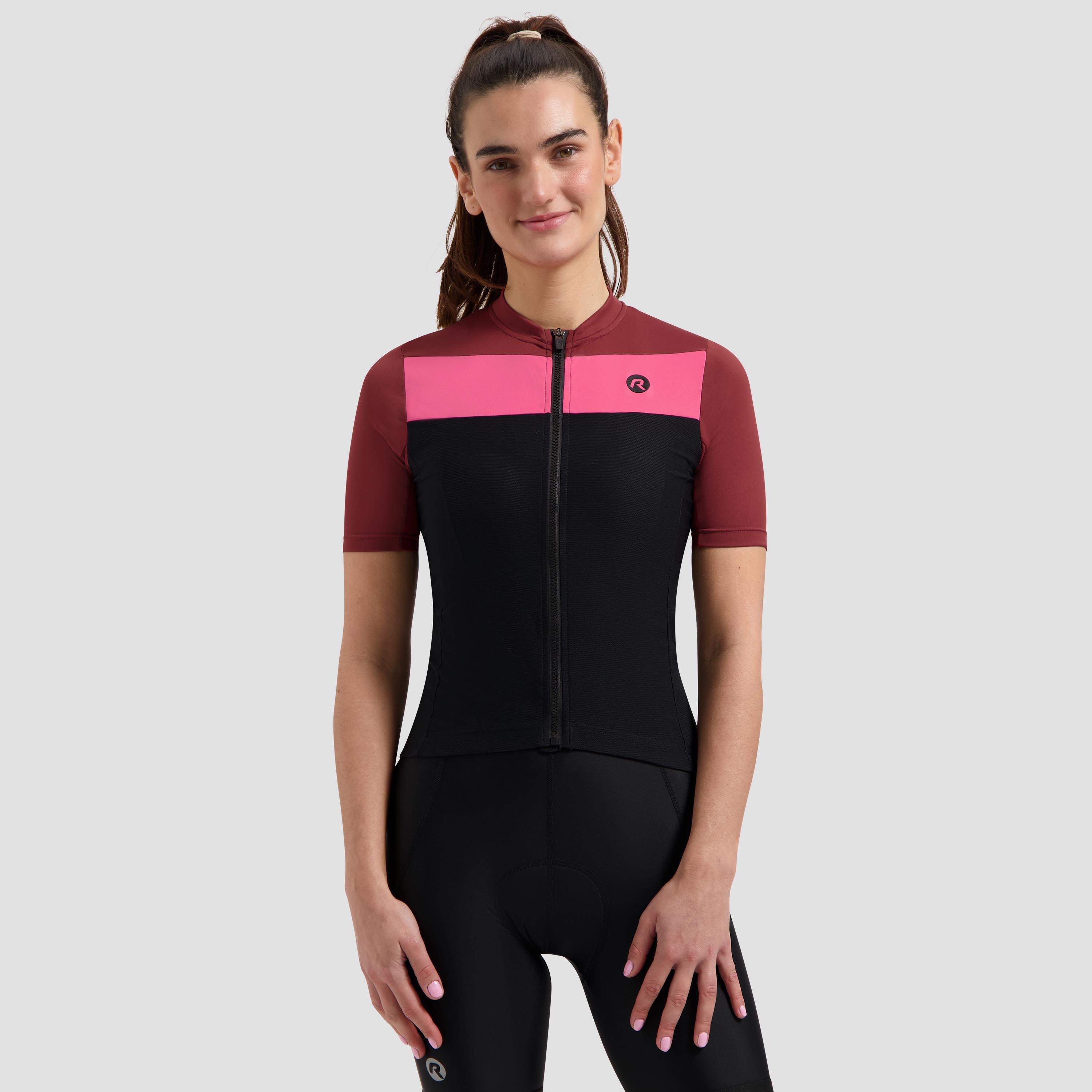 Koszulka rowerowa damska Rogelli Core Block