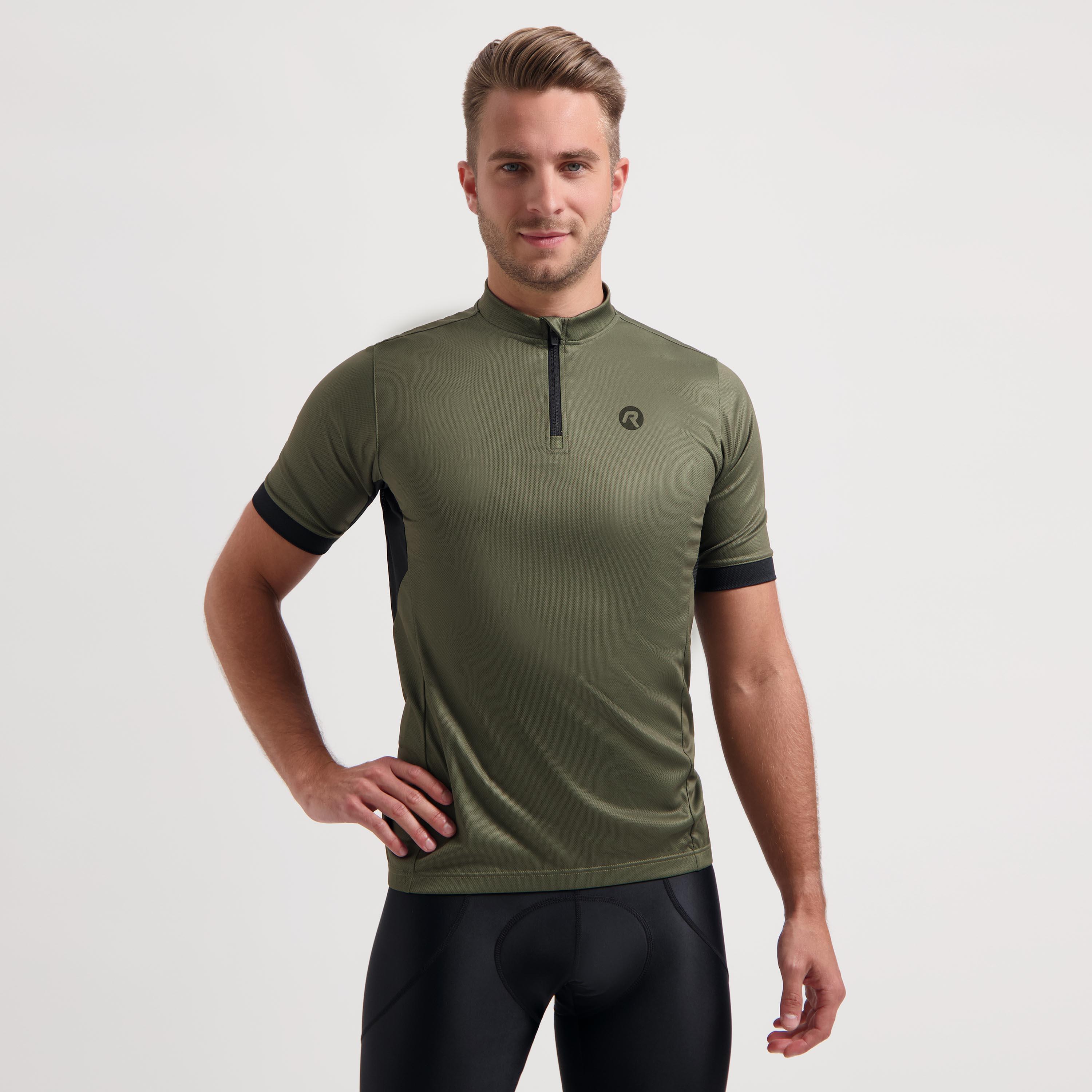 Rogelli - Maillot Manches Courtes Velo Homme - Core - Maillot Manches Courtes - Vert - 58 4xl - Decathlon