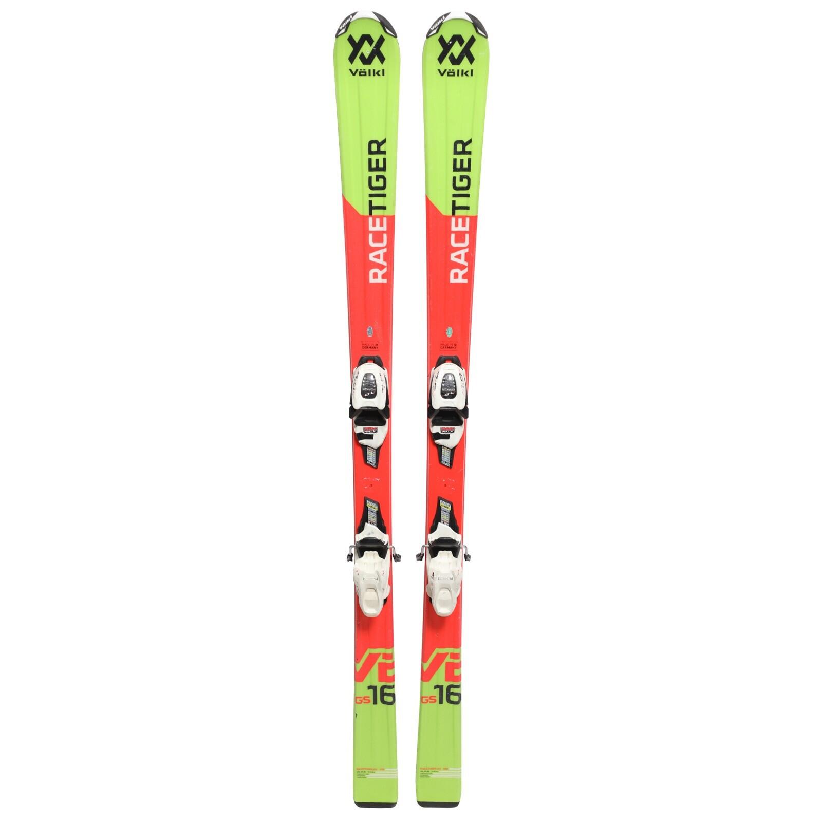 RECONDITIONNE - Ski Junior Volkl Racetiger Gs + Fixations 2/4