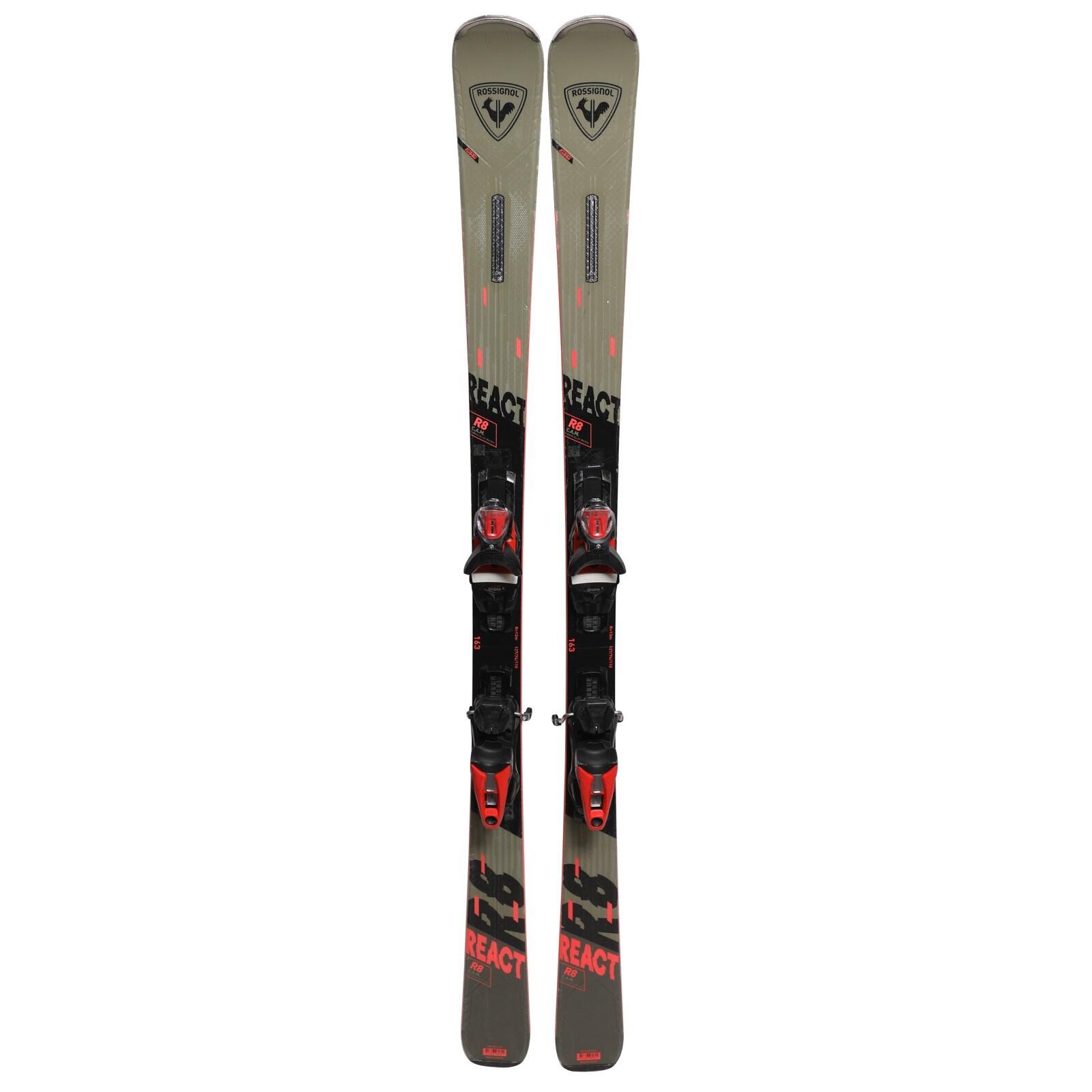 SECOND HAND - Sci Rossignol React 8 Cam + Attacchi 2/4