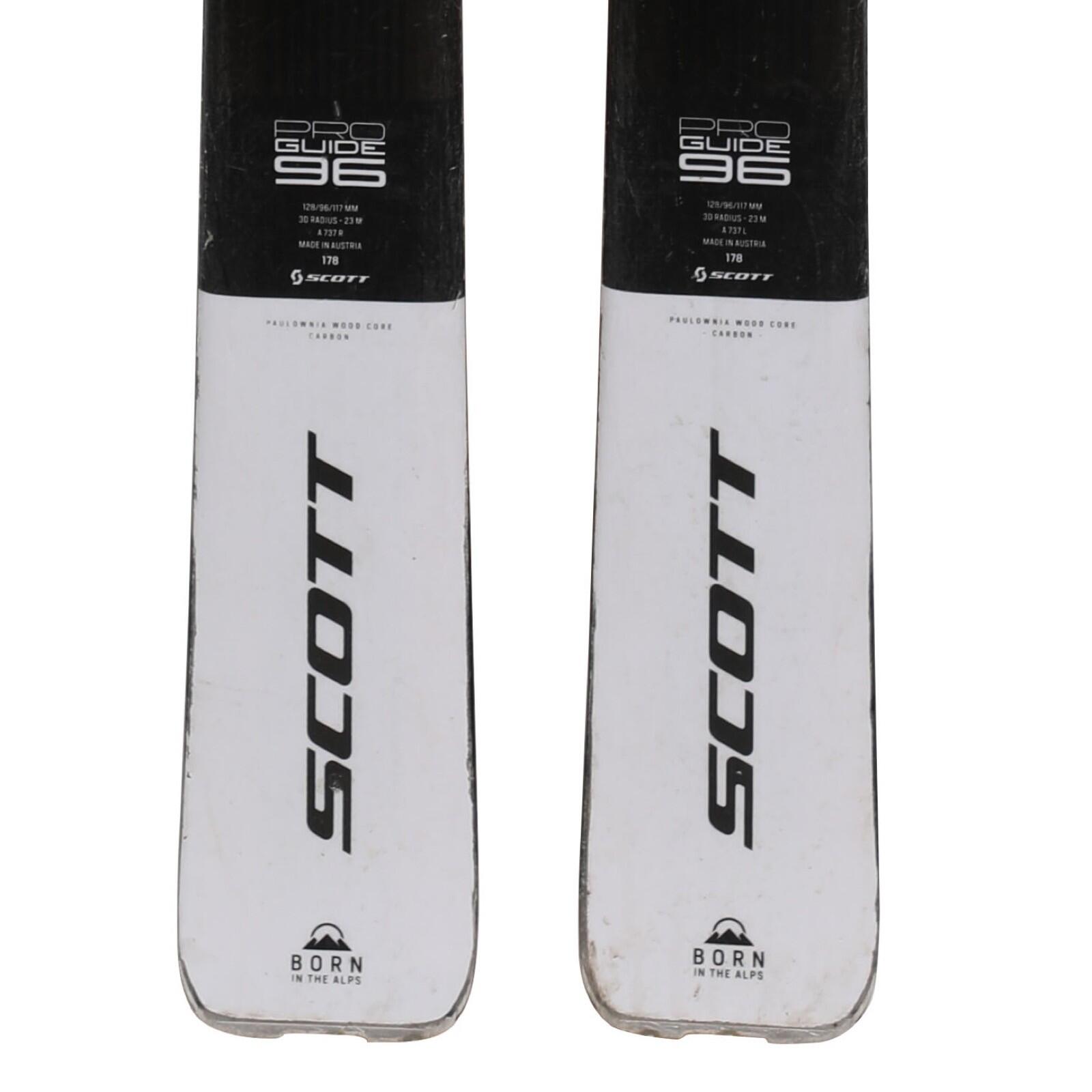 RECONDITIONNE - Ski Scott Pro Guide 96 + Fixations 4/4