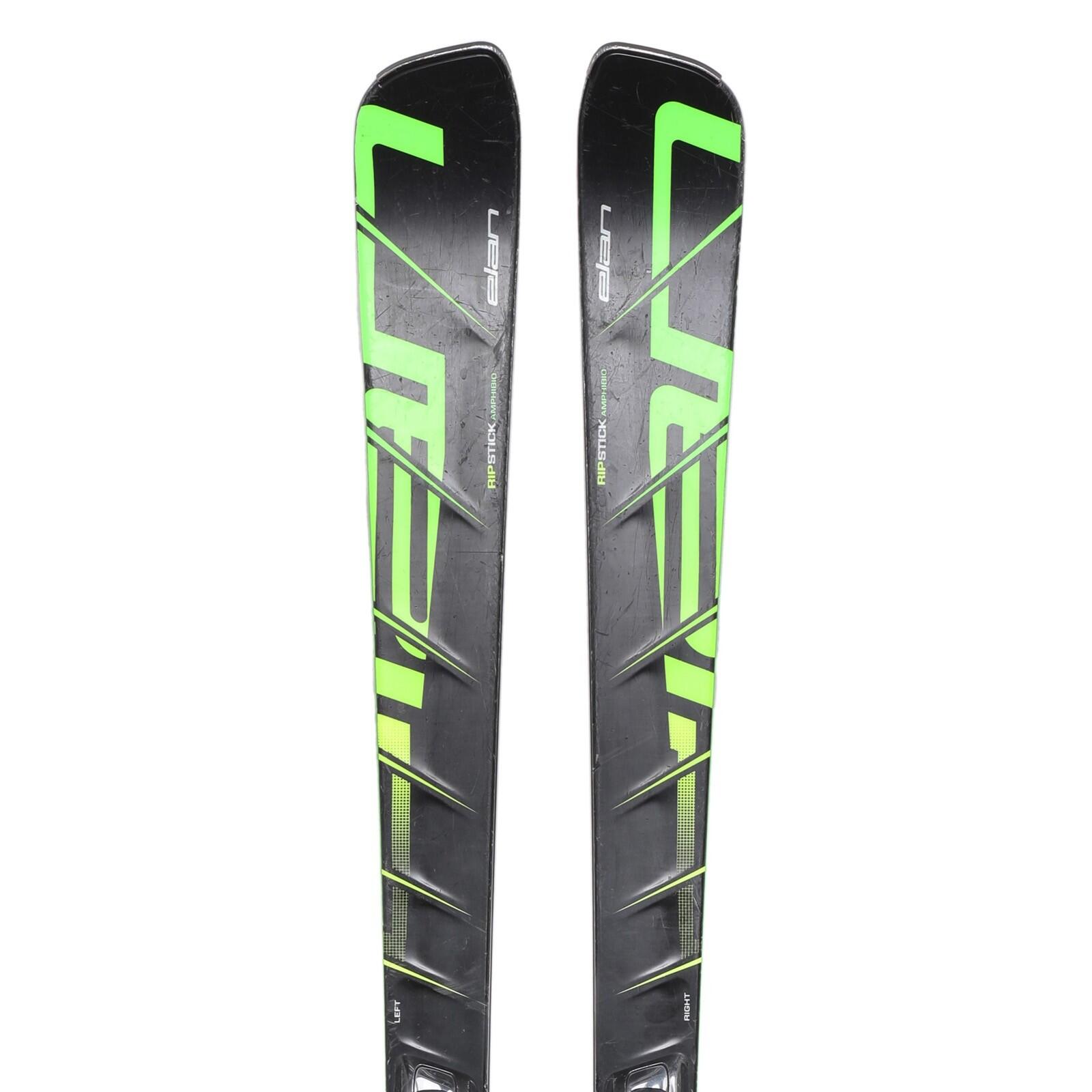 Elan - Reconditionne - Ski Elan Ripstick Amphibio + Fixations - Bon - Skis - Noir - 176 Cm - Decathlon