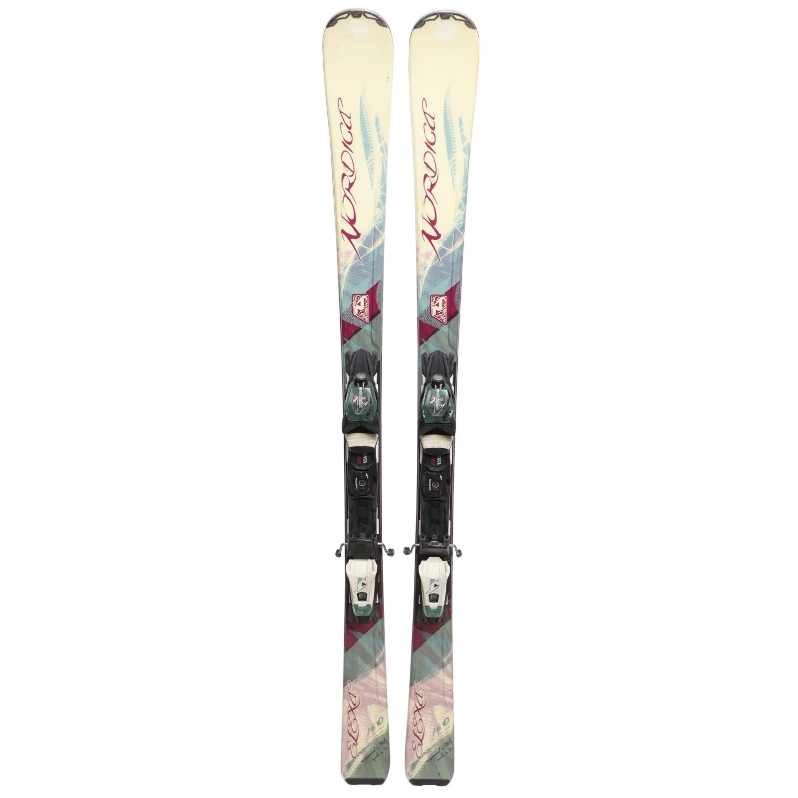RECONDITIONNE - Ski Nordica Elexa Evo + Fixations 2/4