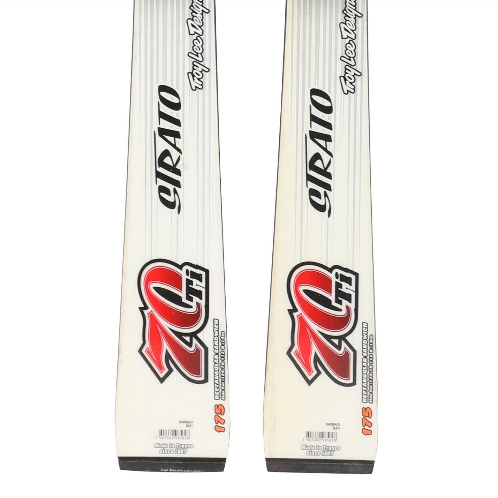 RECONDITIONNE - Ski Rossignol Strato 70 Ti + Fixations 4/4