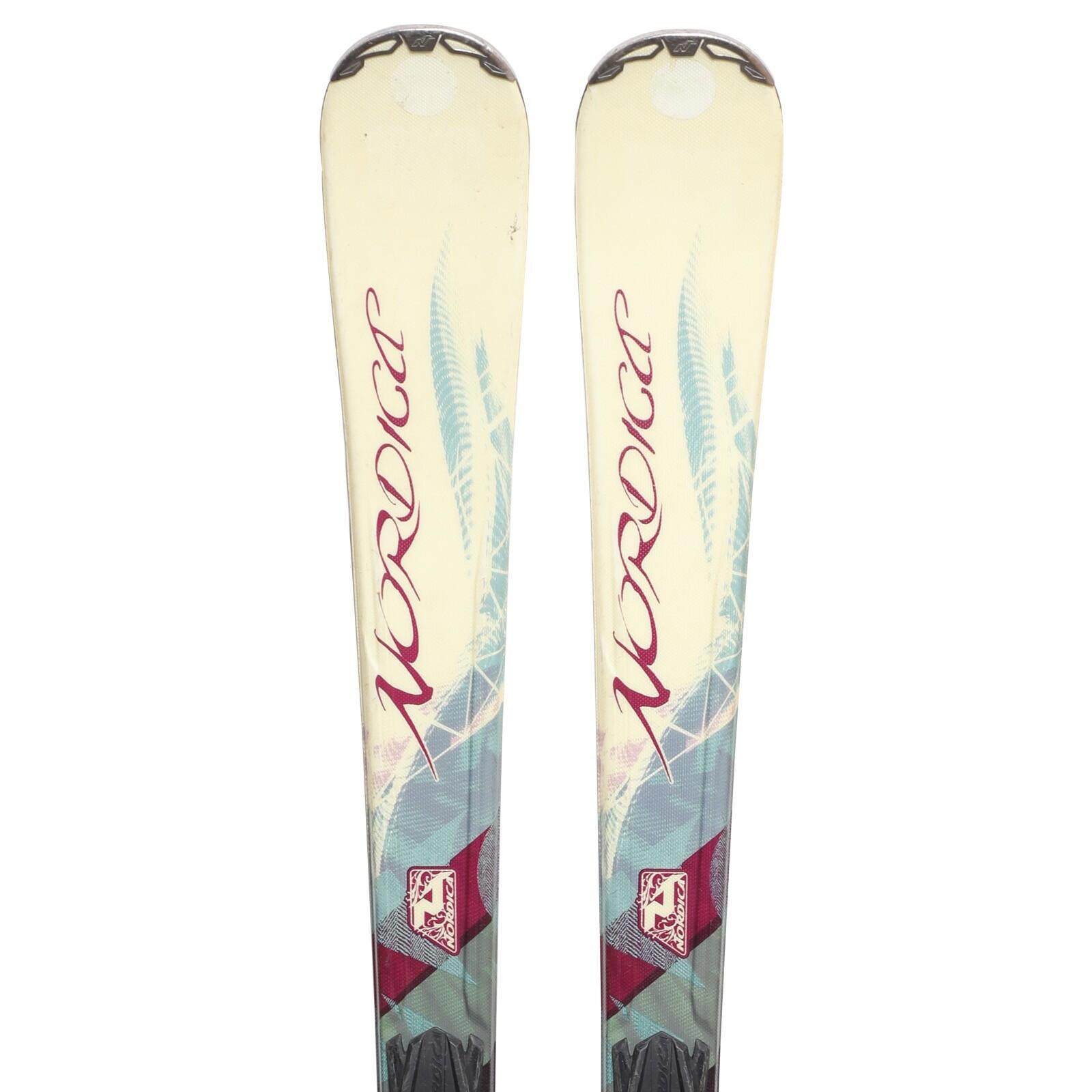 RECONDITIONNE - Ski Nordica Elexa Evo + Fixations 1/4