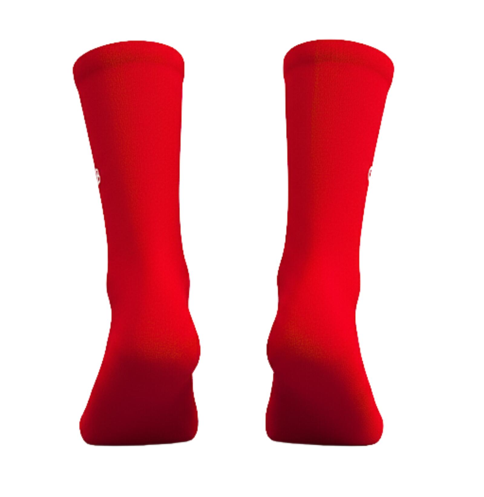 Calze da ciclismo/running traspiranti – Rosso 2/4