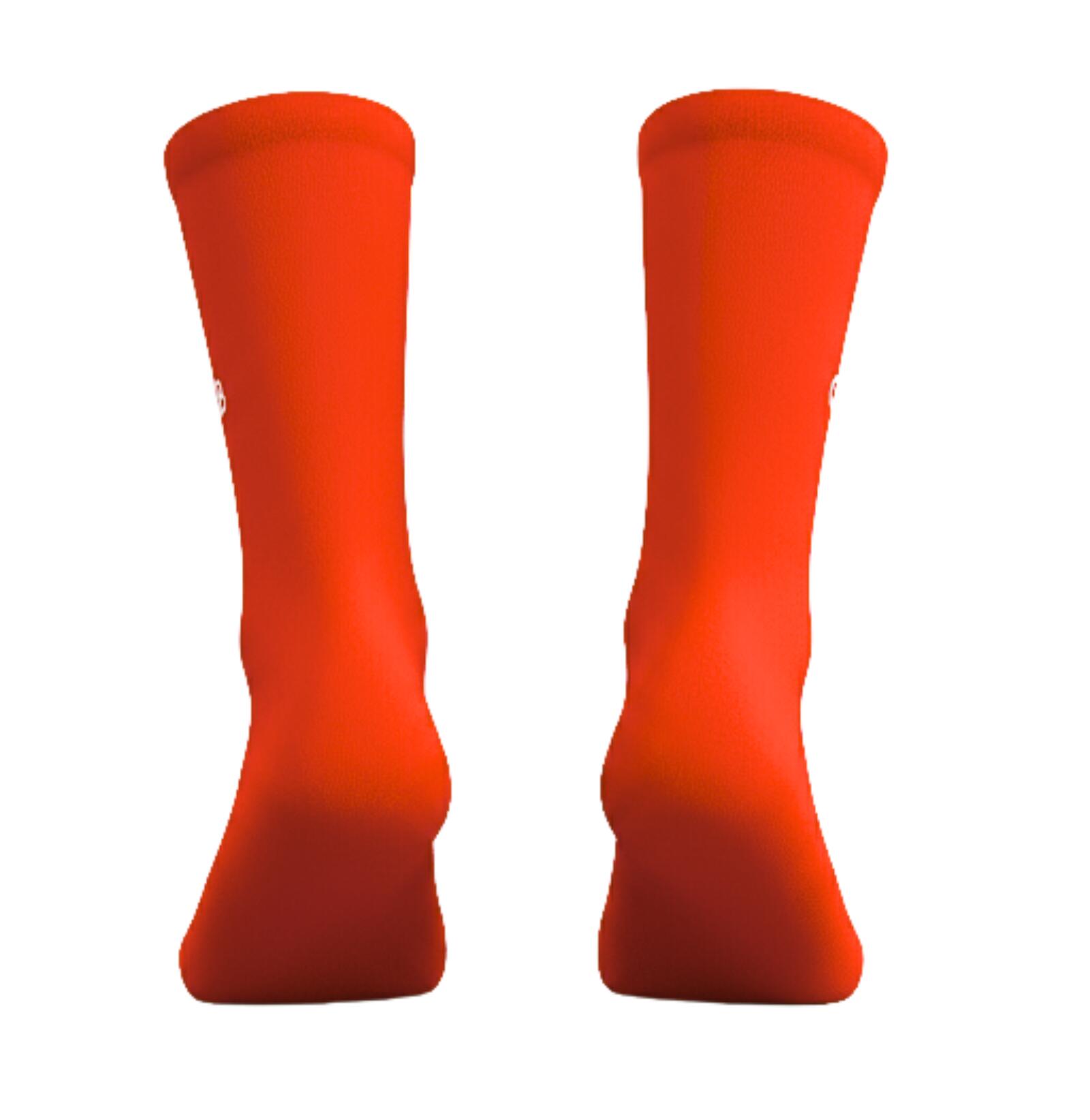 Calze da ciclismo/running traspiranti – Arancione 2/4