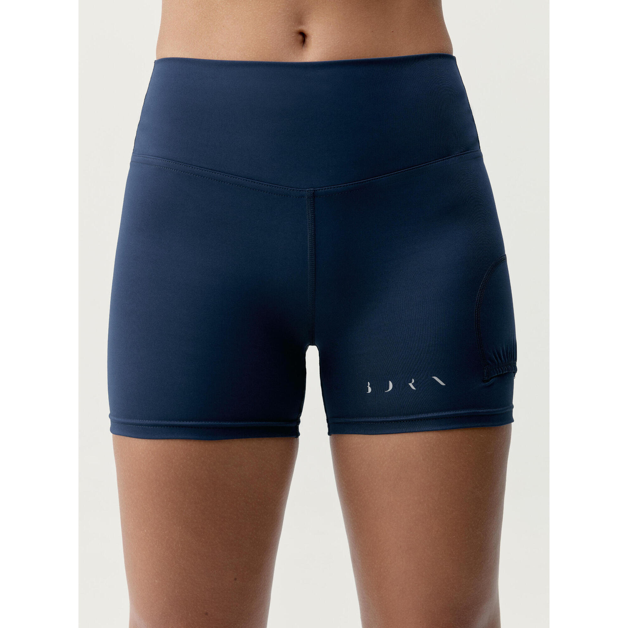 Born Living Yoga - Short De Sport Pour Femme Laver Born Living Yoga - Short - Bleu - Decathlon