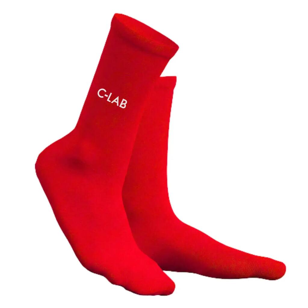 Breathable Cycling/Running Socks – Red