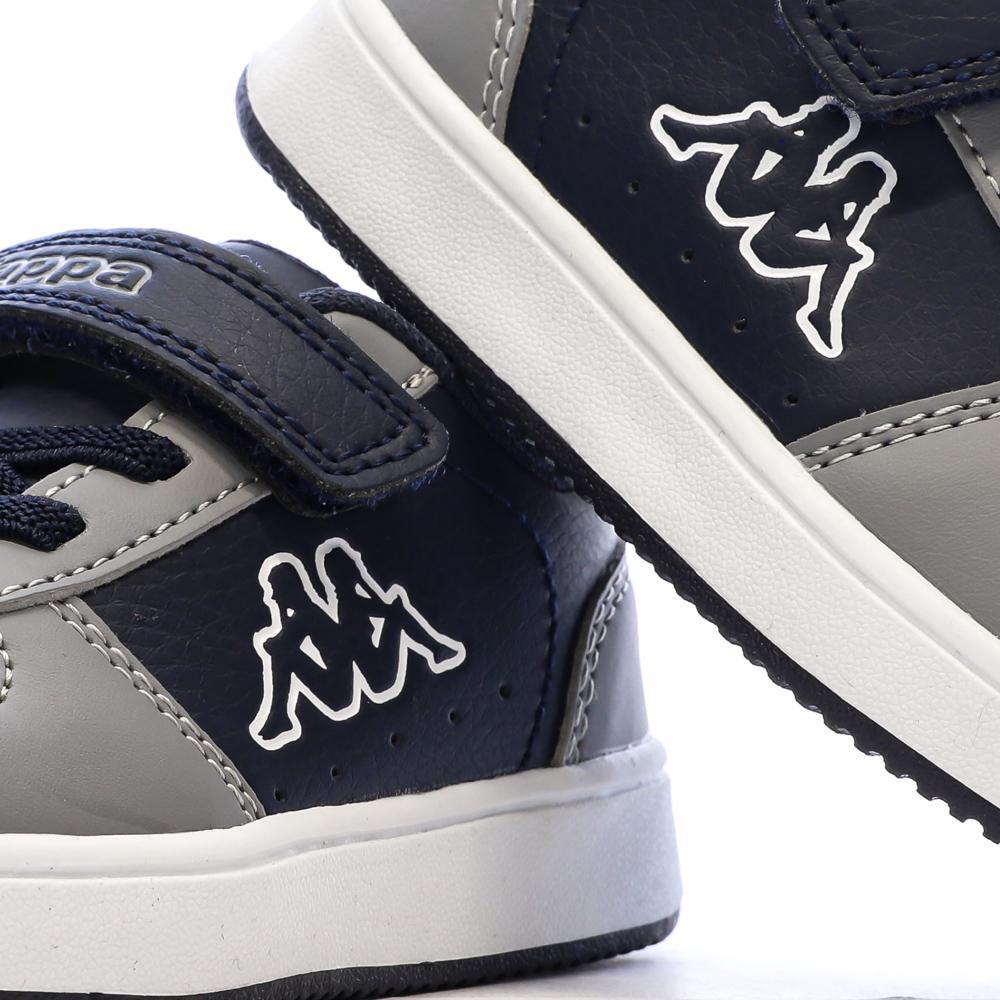 Baskets Gris/Noir Garçon KAPPA Malone 7/7