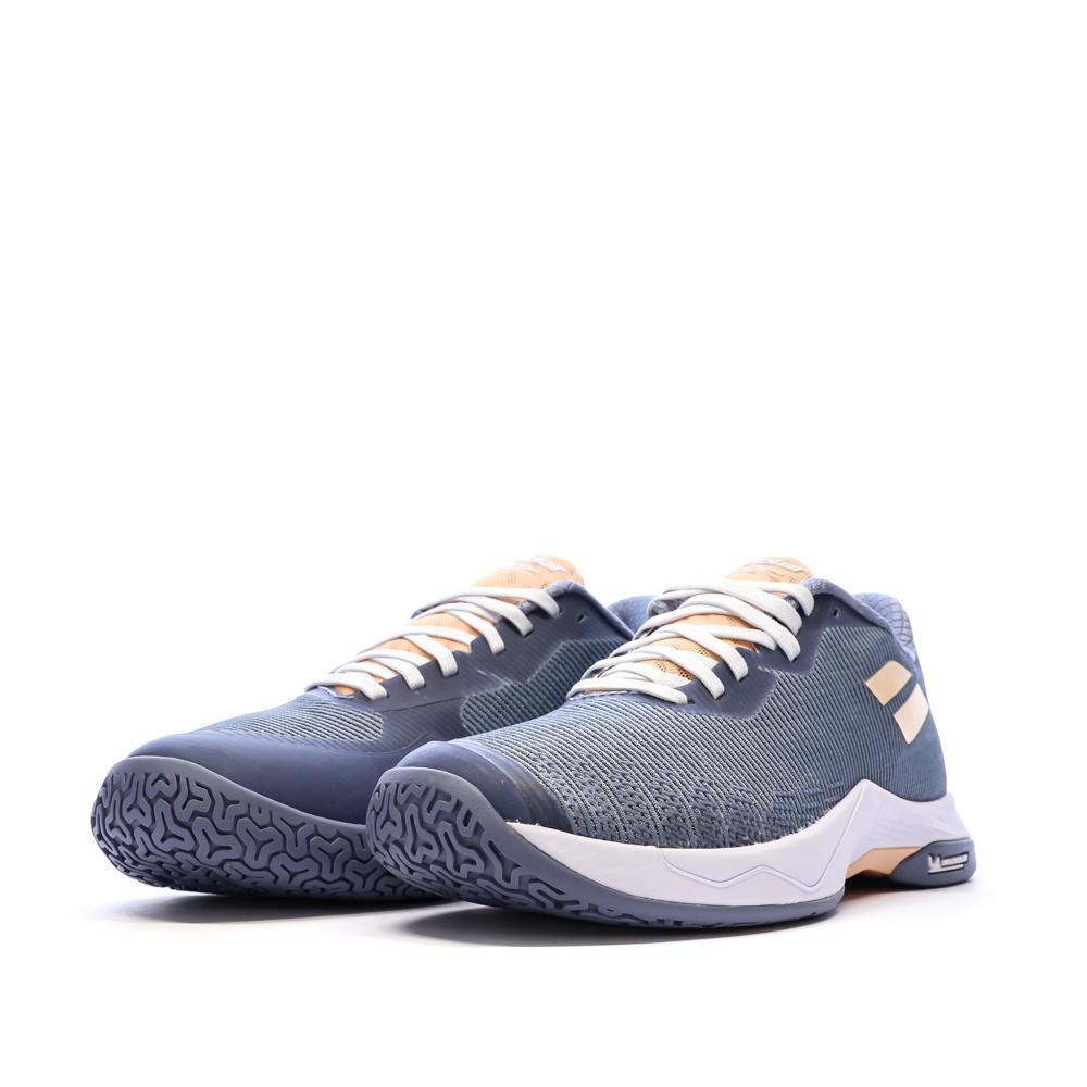 Chaussures de Badminton Bleu/Orange Femme Babolat Shadow Spirit 2 6/7