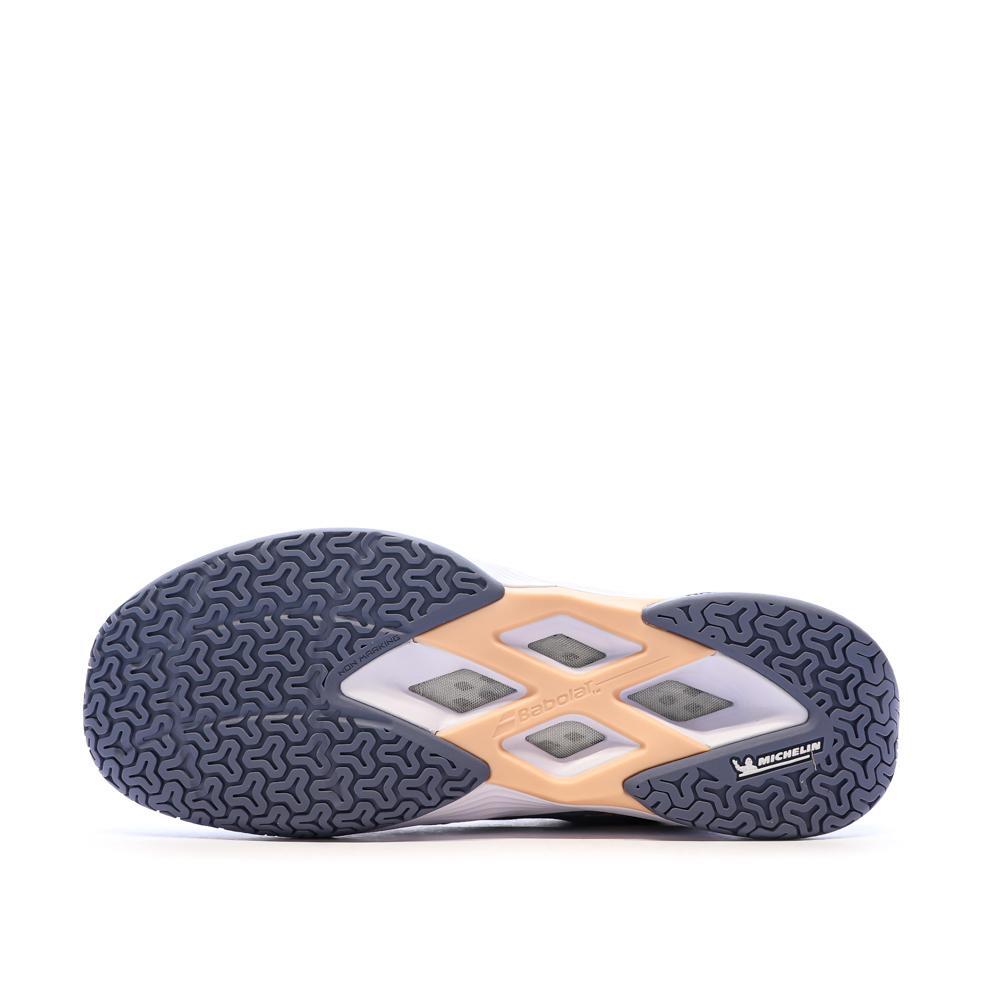 Chaussures de Badminton Bleu/Orange Femme Babolat Shadow Spirit 2 5/7