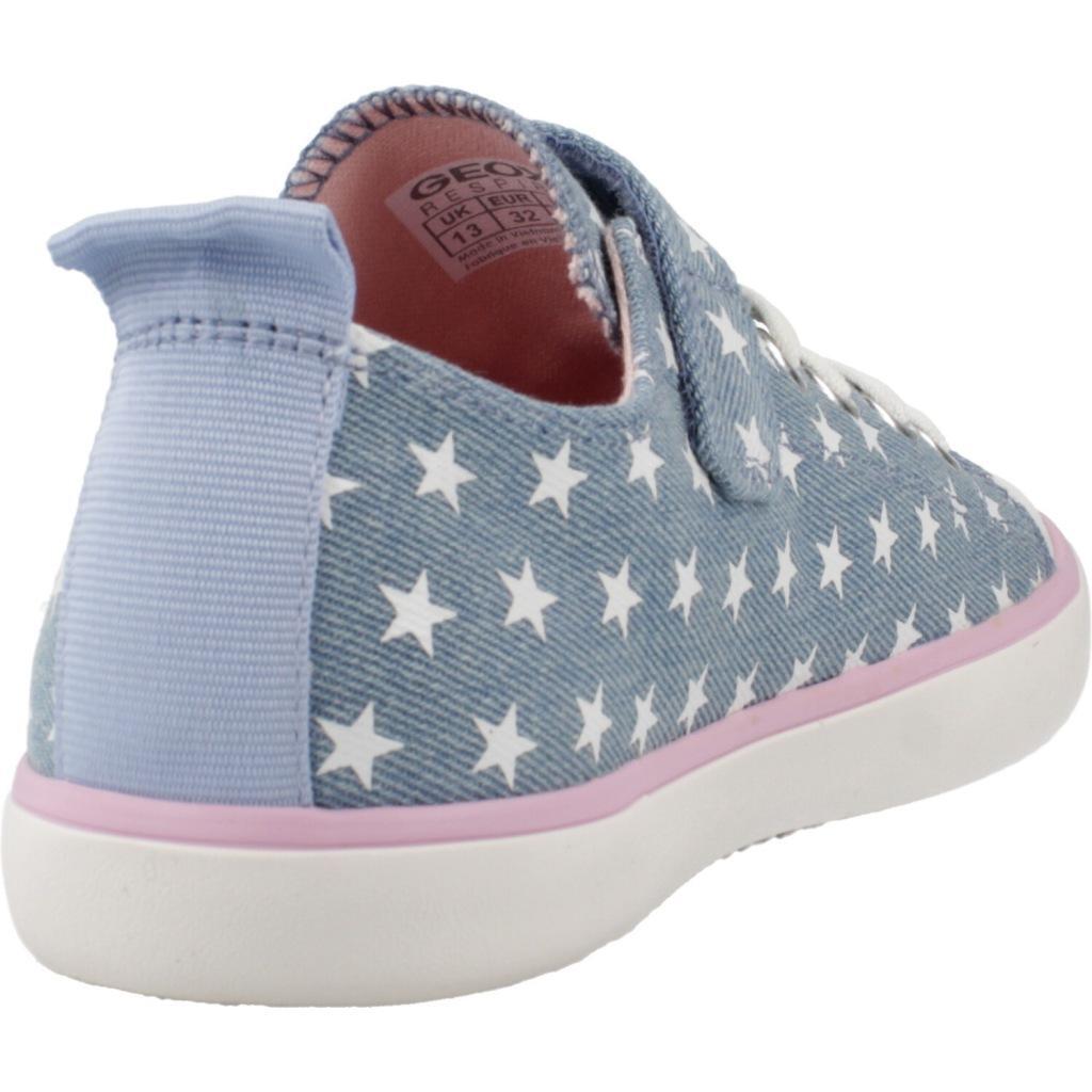 Baskets Geox Modèle J Gisli Girl Couleur Bleu 3/5