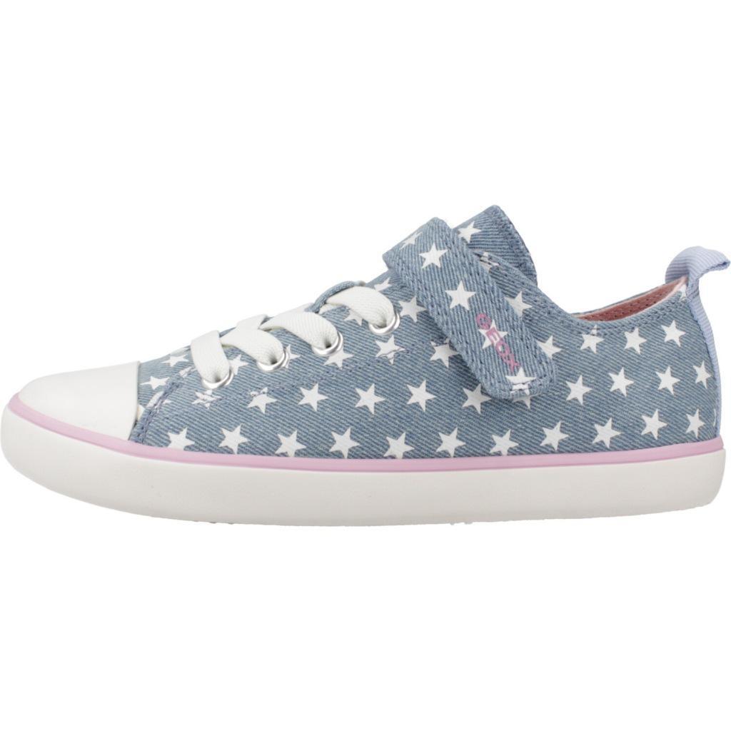 Baskets Geox Modèle J Gisli Girl Couleur Bleu 2/5