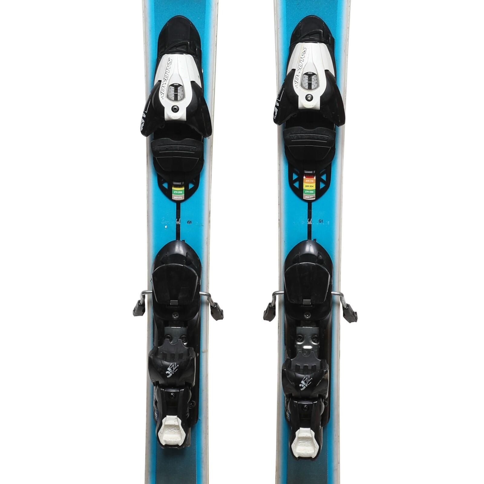 RECONDITIONNE - Ski Salomon Bbr 8.0 + Fixations 3/4