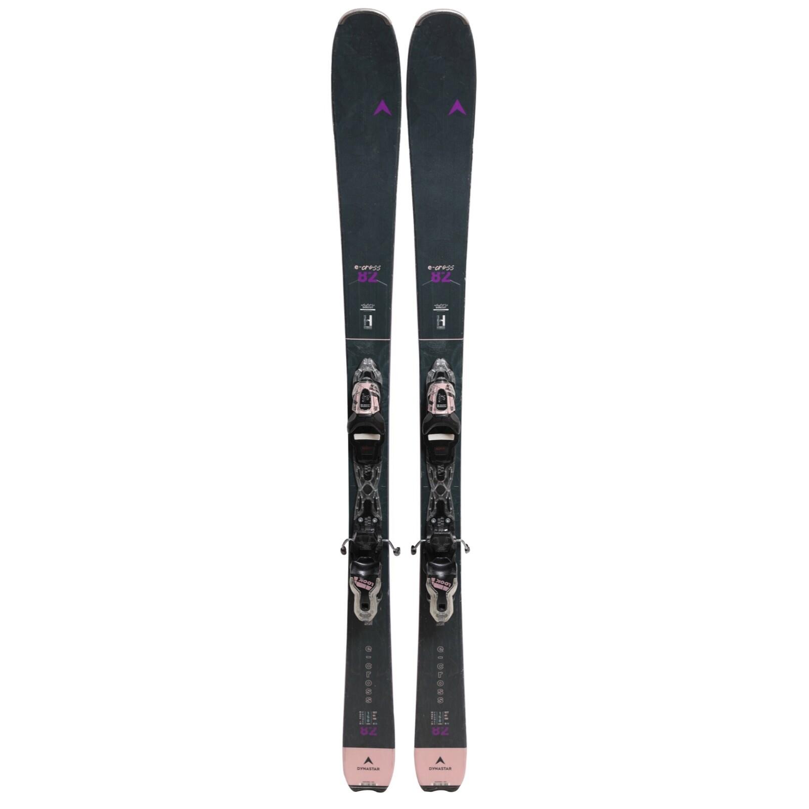 RECONDITIONNE - Ski Dynastar E Cross 82 + Fixations 2/4