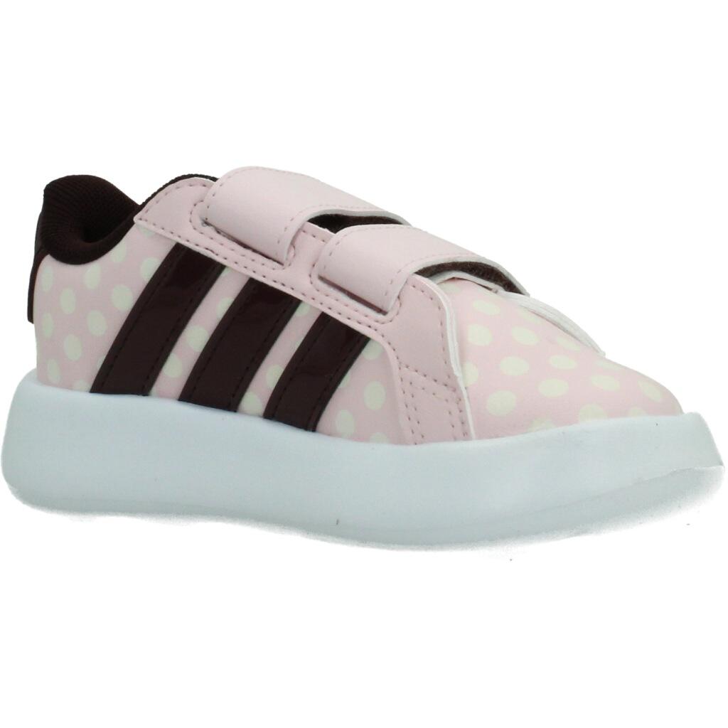 Scarpe bambina adidas grand court minnie - rosa 5/5