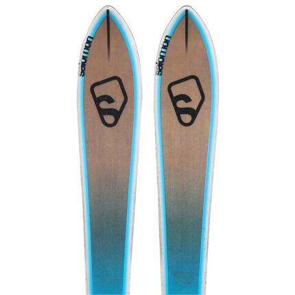 TWEEDEHANDS - Ski Occasion Salomon Bbr V Shape 7.5 + Fixations - GOEDE
