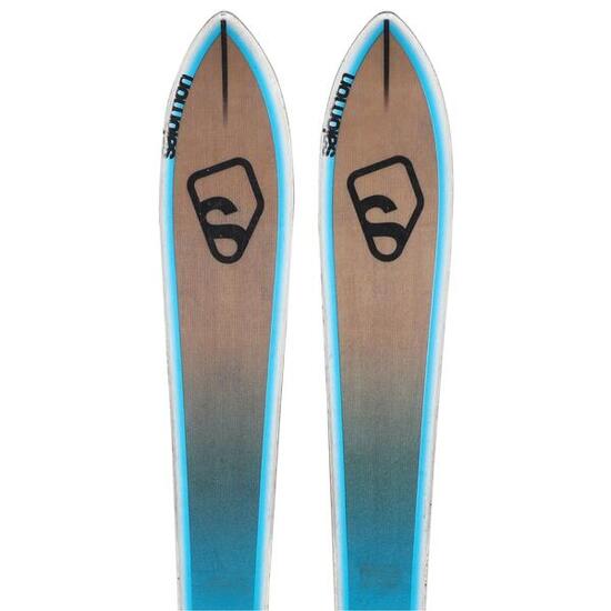 TWEEDEHANDS - Ski Occasion Salomon Bbr V Shape 7.5 + Fixations - GOEDE