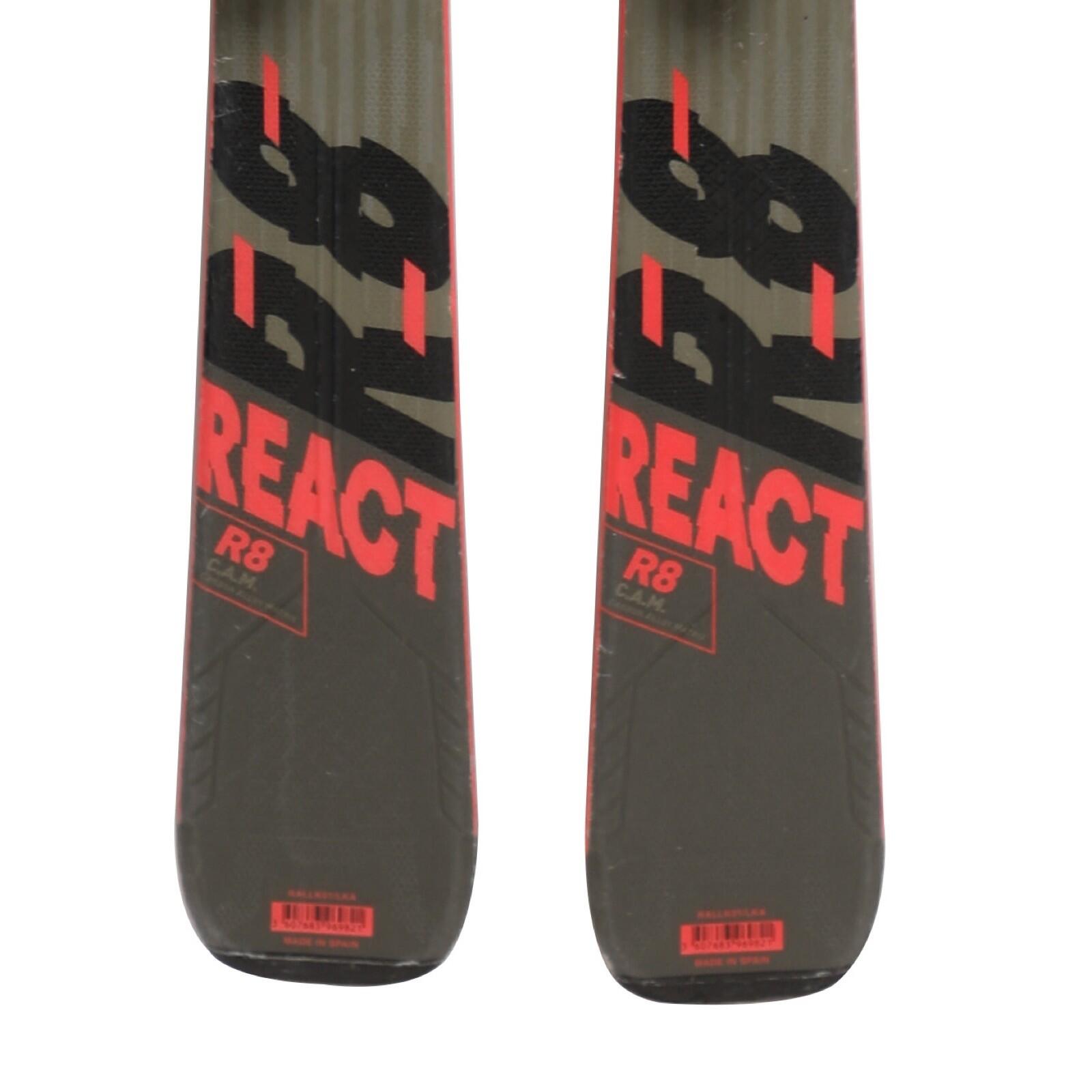 SECOND HAND - Sci Rossignol React 8 Cam + Attacchi 4/4