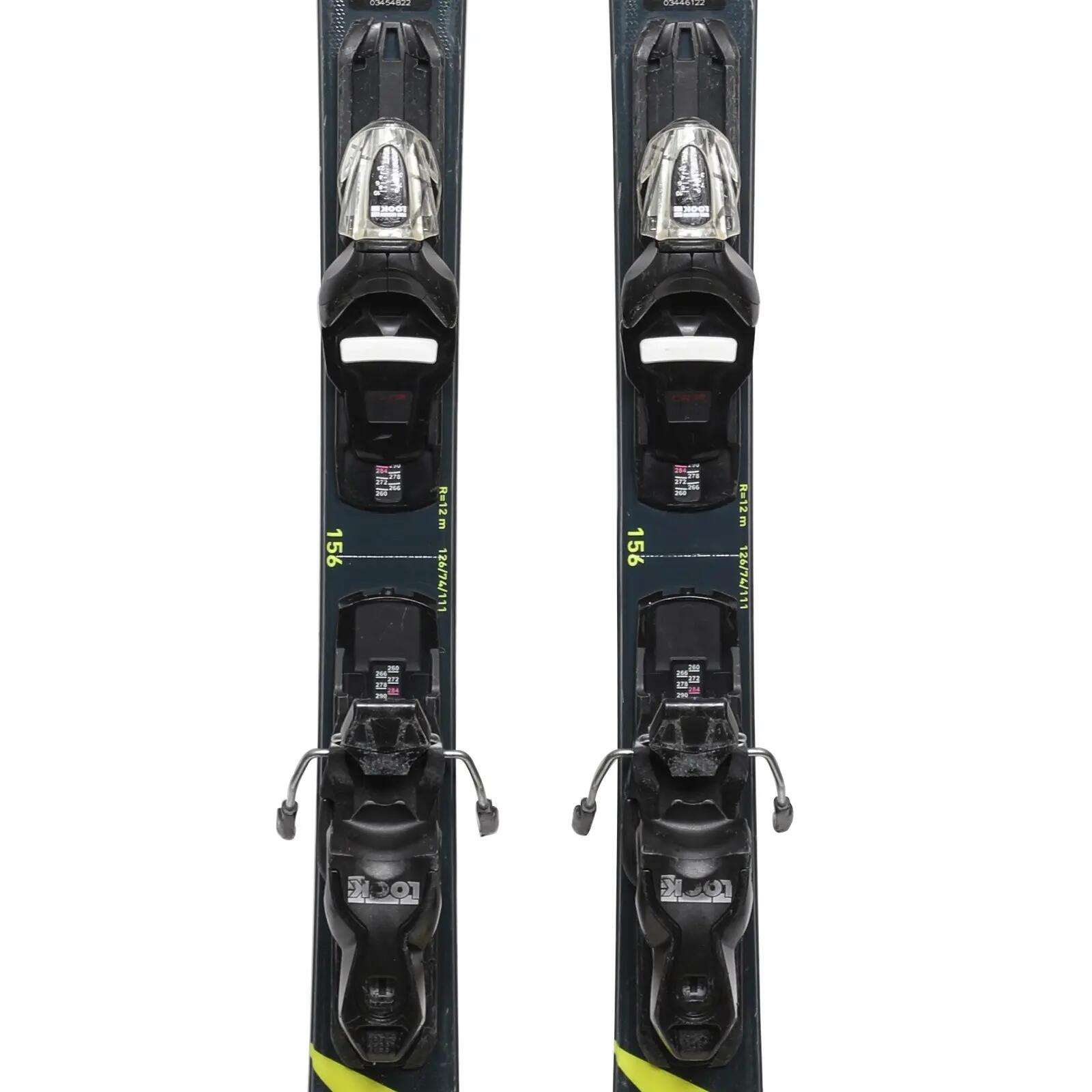 RECONDITIONNE - Ski Rossignol React Rtx Fiber + Fixations 3/4