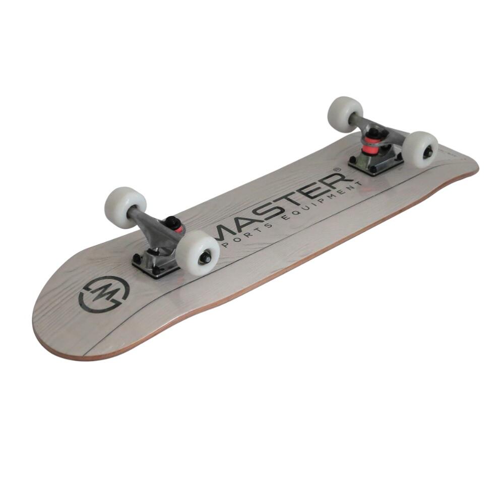 Skateboard MASTER Experience Board – weißes Holz 2/4