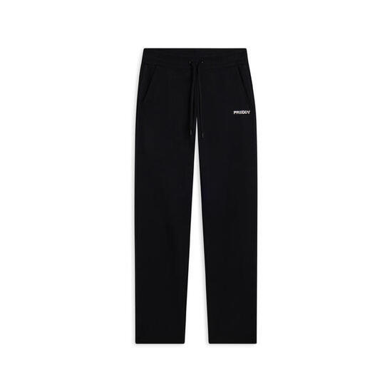 Pantaloni comfort con gamba dritta e stampa laterale