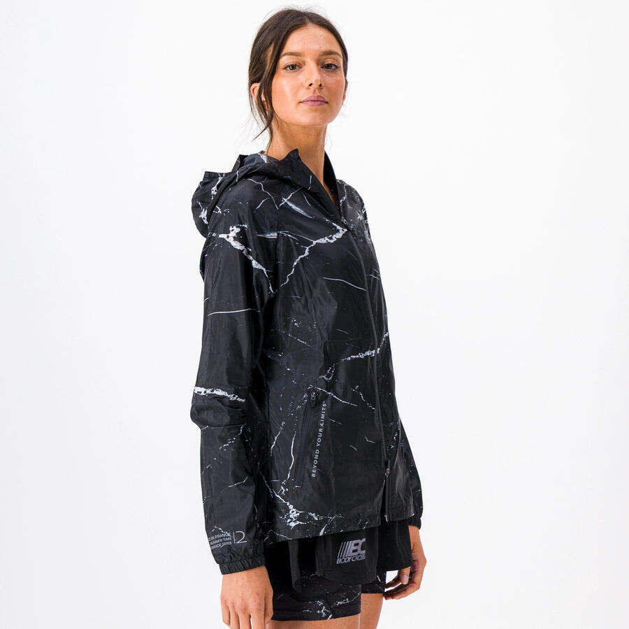 Damen-Windjacke Trail-Running TERRARUN WINDBREAKER 3/8