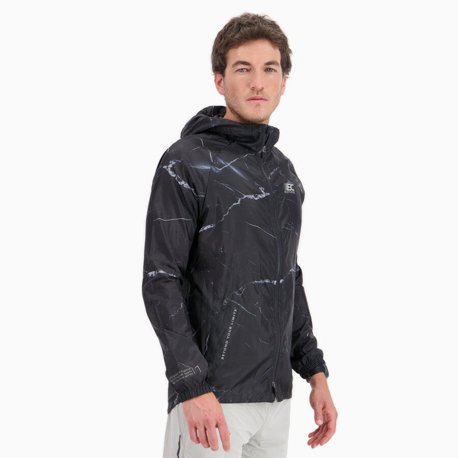 Giacca a vento da uomo Trail-Running TERRARUN WINDBREAKER 3/8