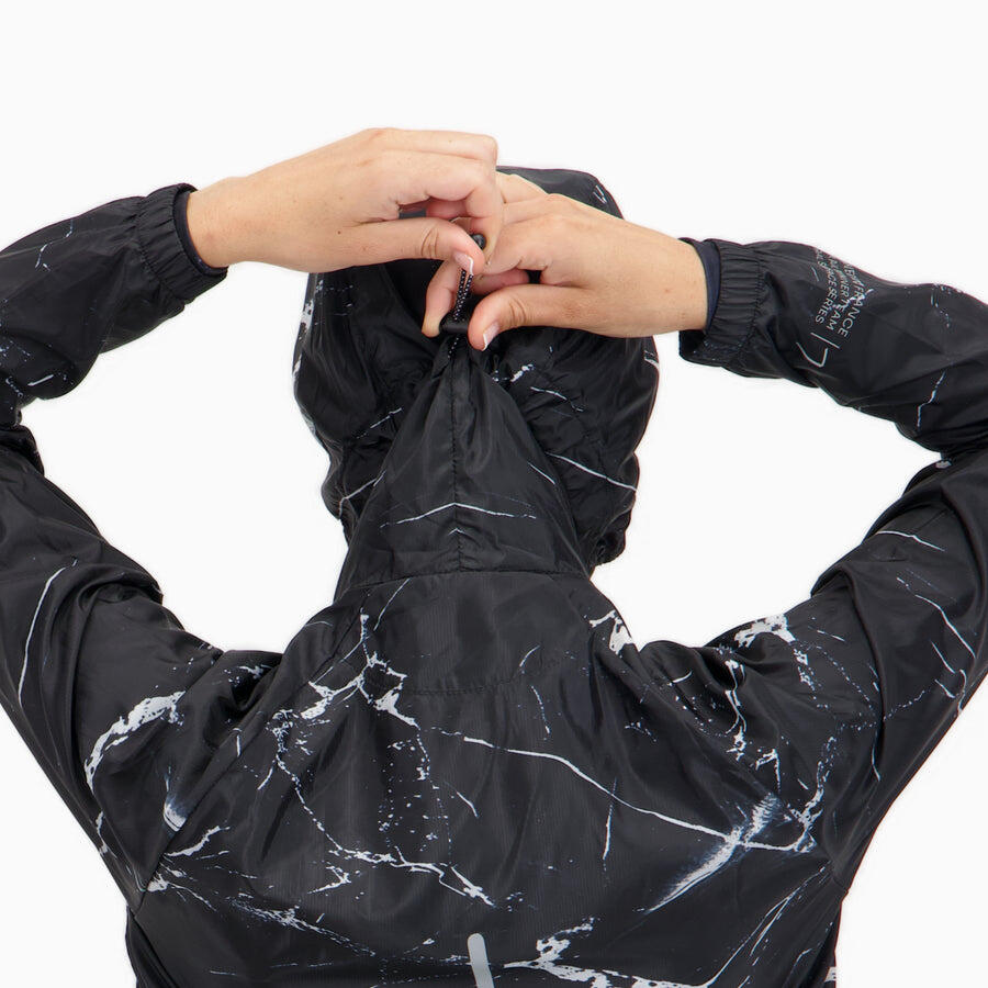 Damen-Windjacke Trail-Running TERRARUN WINDBREAKER 7/8