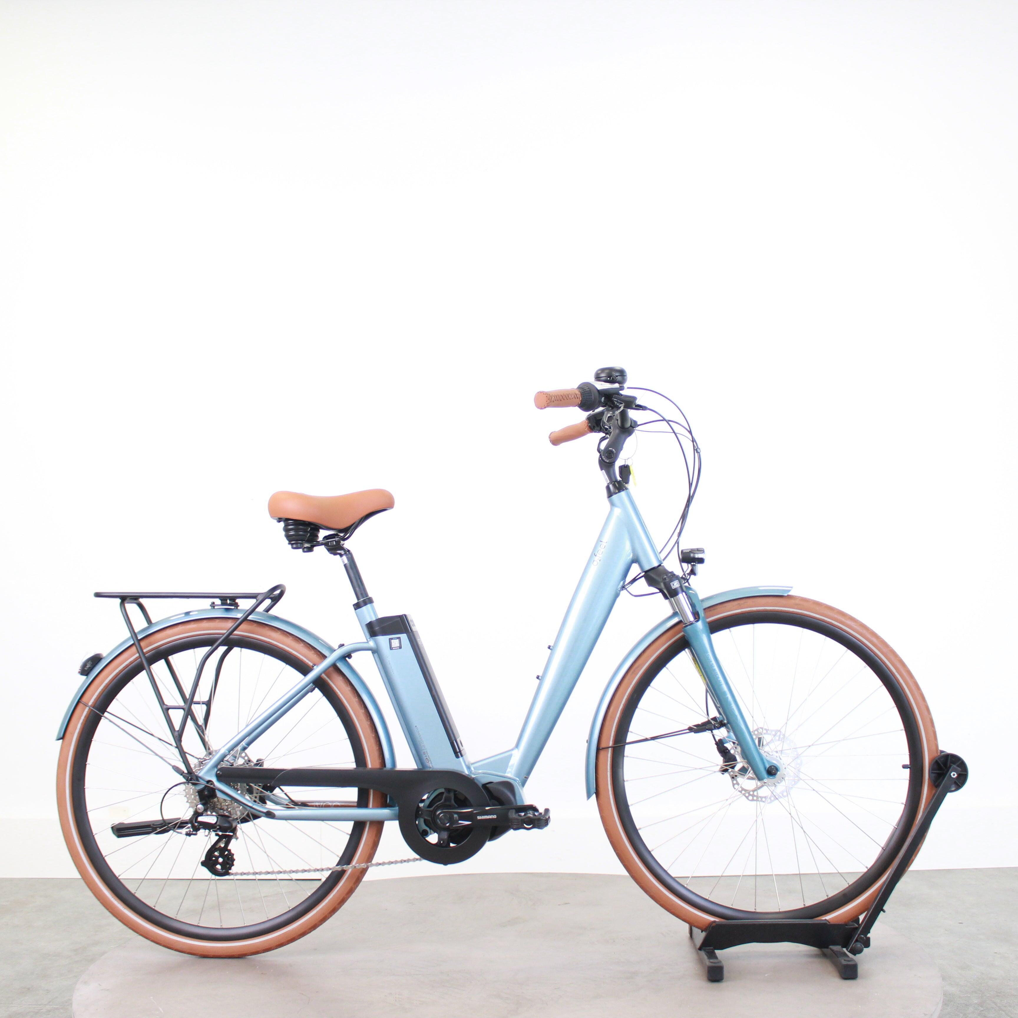 O2feel - Reconditionné - Ville Électrique Ivog 4.1 Univ - Excellent État - Vélo Ville - Bleu - 40 M - Decathlon